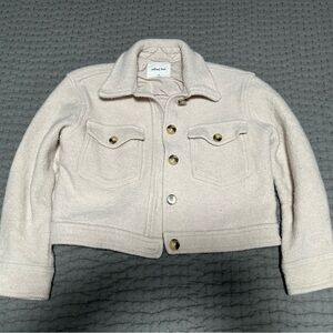 Aritzia Wilfred Free Soft Cream Jacket